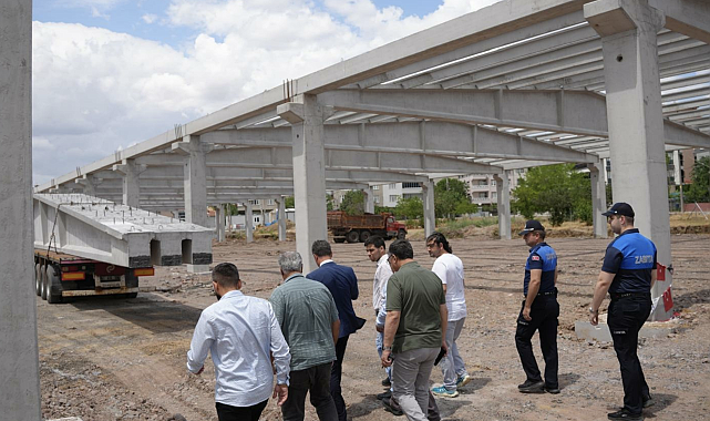 Çorlu’da kapalı pazar yeri projesinde çalışmalar sürüyor