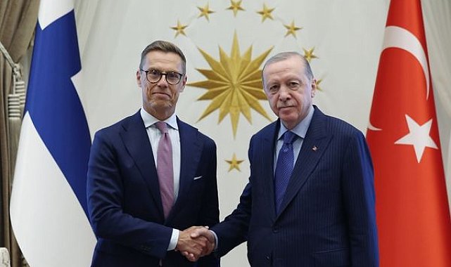 Cumhurbaşkanı Erdoğan, Finlandiya Cumhurbaşkanı Stubb ile görüştü
