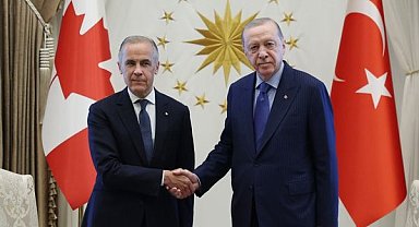 Cumhurbaşkanı Erdoğan, Kanada Başbakanı Carney ile görüştü