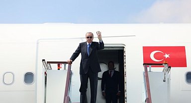 Cumhurbaşkanı Erdoğan , Katar'a hareket etti