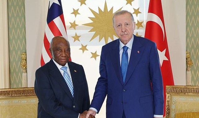 Cumhurbaşkanı Erdoğan, Liberya Cumhurbaşkanı Boakai ile görüştü