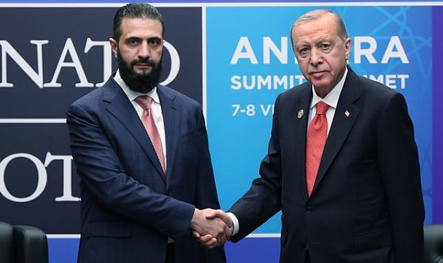 Cumhurbaşkanı Erdoğan, Suriye Cumhurbaşkanı Şara ile Görüştü