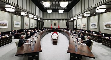 Cumhurbaşkanlığı Kabinesi, Cumhurbaşkanı Erdoğan başkanlığında toplandı