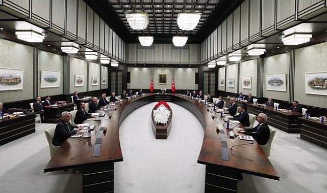 Cumhurbaşkanlığı Kabinesi, Cumhurbaşkanı Erdoğan başkanlığında toplandı