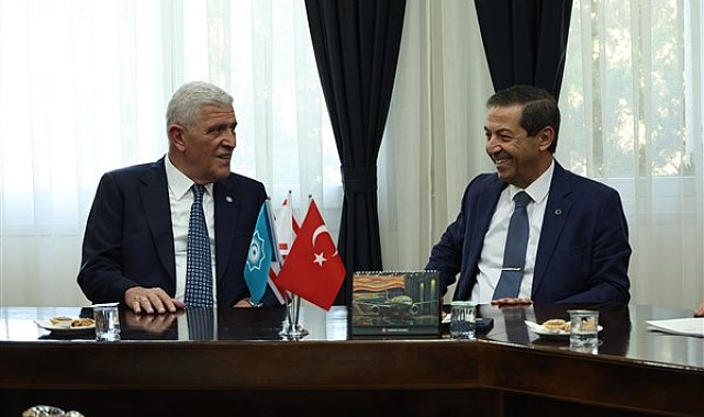 Dervişoğlu, KKTC Dışişleri Bakanı Ertuğruloğlu'nu ziyaret etti
