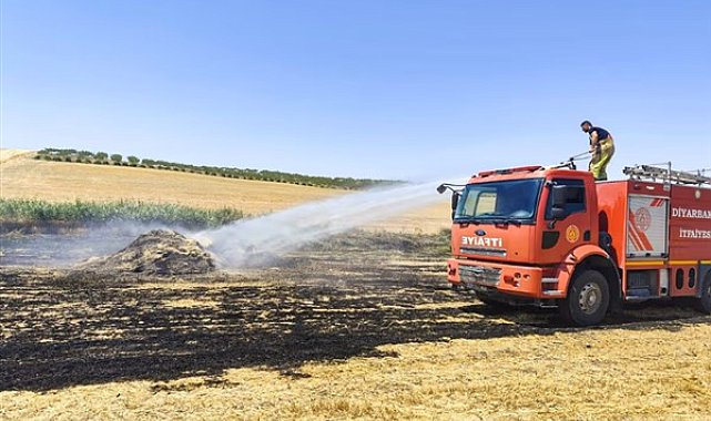 Diyarbakır'da itfaiye ekipleri 73 günde 2 bin 669 olaya müdahale etti