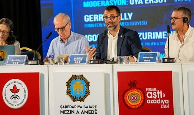 Diyarbakır’da uluslararası barış konferansı düzenlendi