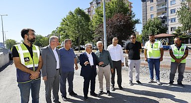 DSİ-Yeni Sanayi Katlı Kavşağı'nda sona doğru: Başkan Büyükkılıç sahada inceleme yaptı