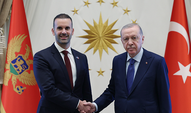 Erdoğan, Karadağ Başbakanı Spajic ile ikili ilişkileri ve bölgesel konuları ele aldı