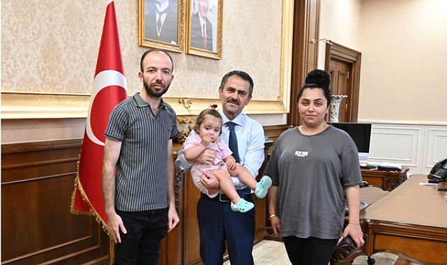 Gazi Zeki Didinmez, Vali Aktaş'ı ziyaret etti