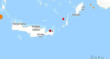 Girit Adası'nda deprem