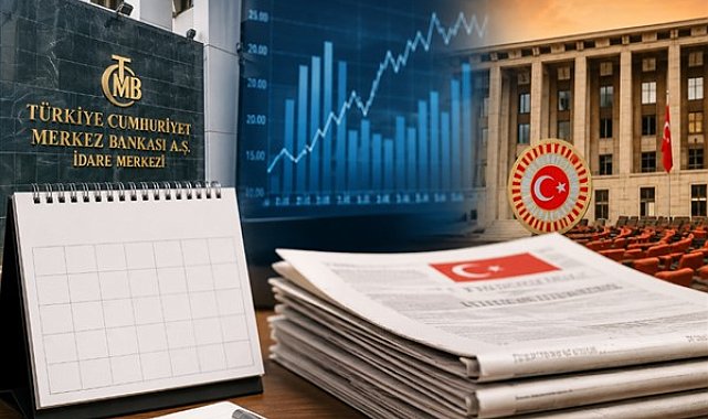 Gözler TCMB verileri, Resmi Gazete ve Meclis gündeminde
