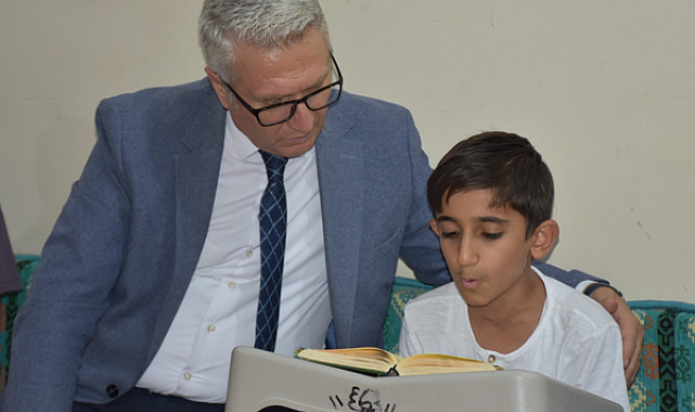 İl Millî Eğitim Müdürü Ciğer, hafızlık kurslarını ziyaret etti