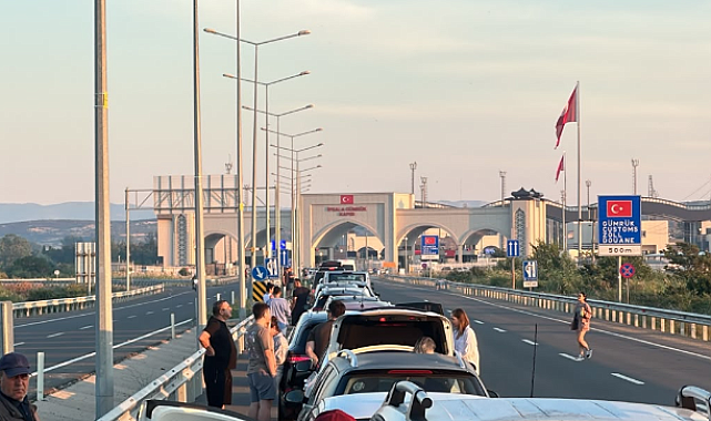 İpsala Sınır Kapısı’nda yoğunluk arttı