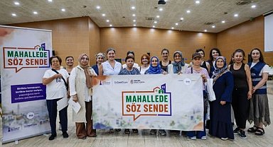 İzmir Büyükşehir Belediyesi “Mahallede Söz Sende” buluşmalarını sürdürüyor