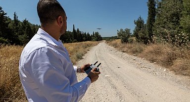 İzmir'de kaçak hafriyat dökümlerine dronlu denetim