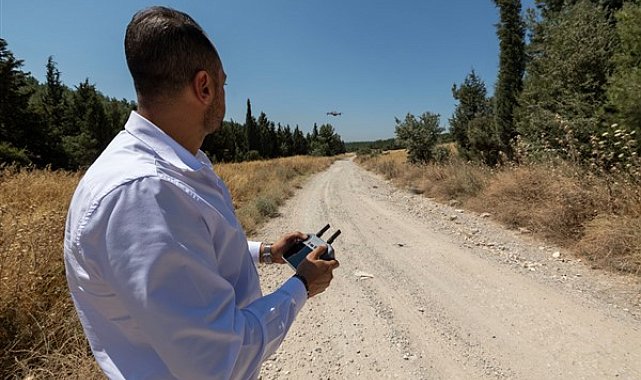 İzmir'de kaçak hafriyat dökümlerine dronlu denetim