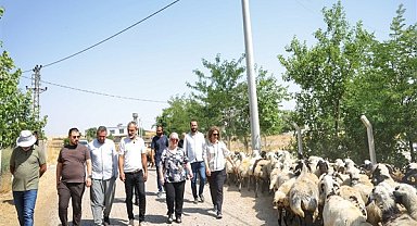 Kayapınar'da kırsal mahallelerde altyapı çalışmaları sürüyor