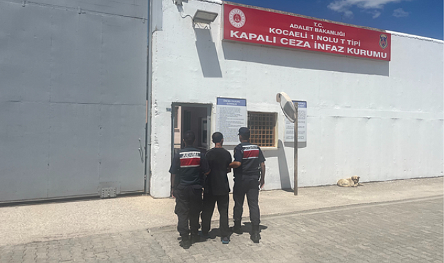 Kocaeli’de 15 yıl hapis cezası bulunan şahıs yakalandı