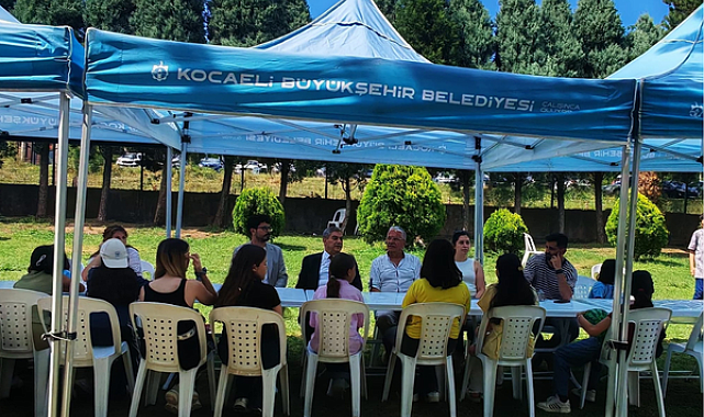 Kocaeli'nde Sevgi Evleri'ndeki çocuklar piknikte bir araya geldi