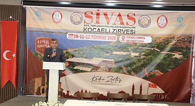 Kocaeli’nde Sivas STK Başkanları Zirvesi düzenlendi