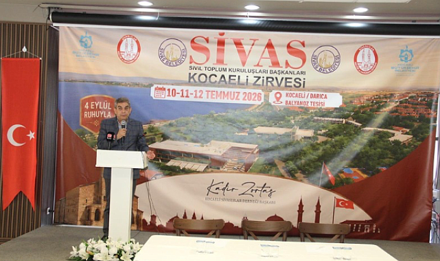Kocaeli’nde Sivas STK Başkanları Zirvesi düzenlendi