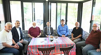 Kocaeli Valisi Aktaş'tan hayırsever iş insanı Selim Kahraman'a ziyaret