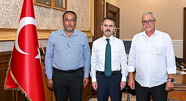 Mahalle muhtarlarından Vali Aktaş’a ziyaret