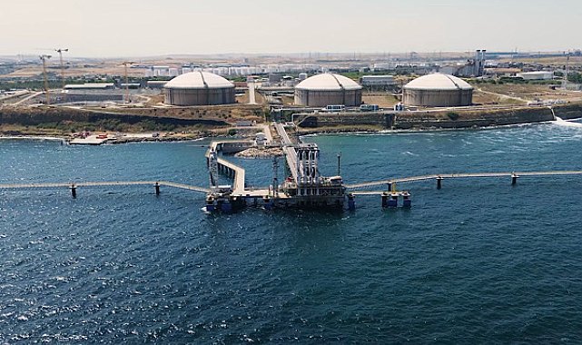 Marmaraereğlisi LNG Terminali'nde depolama kapasitesi artırılıyor