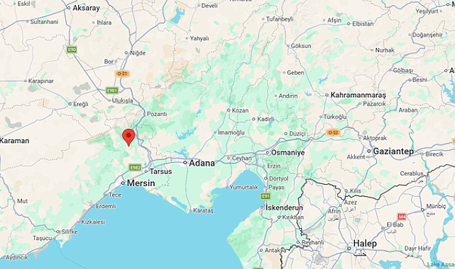 Mersin' de deprem