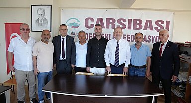 Özdağ, Çarşıbaşı Dernekler Federasyonu’nu ziyaret etti