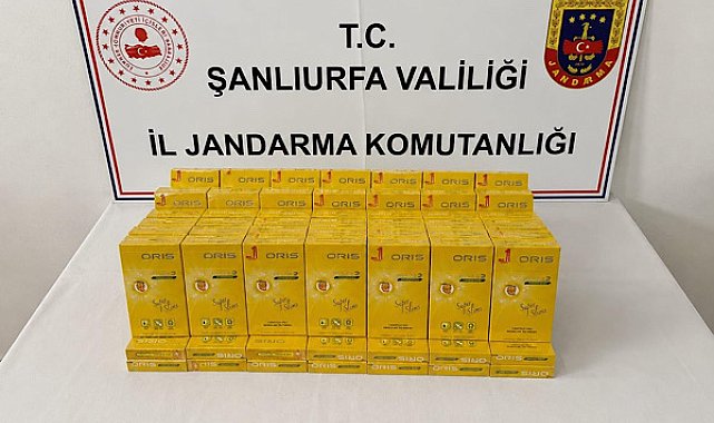 Şanlıurfa'da kaçakçılık ve uyuşturucu operasyonu