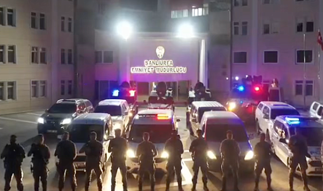 Şanlıurfa’da terör operasyonu: 9 şüpheli gözaltına alındı