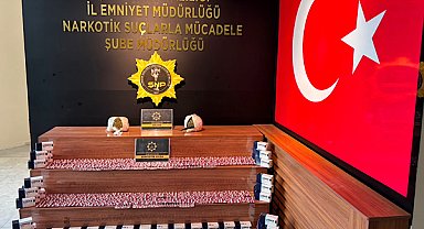 Şanlıurfa'da yolcu otobüsünde uyuşturucu operasyonu