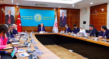 Ticaret Bakanı Bolat, Brezilya sermayeli şirket temsilcileriyle görüştü
