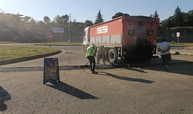 TİSKİ, altyapı çalışmaları sonrası yol onarımlarını sürdürüyor