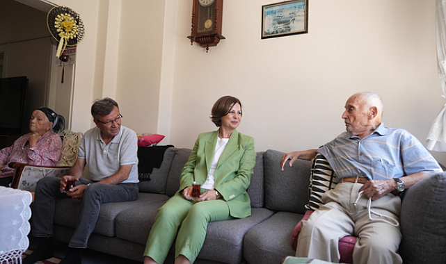 Ünlüce, Osmangazi Mahallesi’nde vatandaşları ziyaret etti