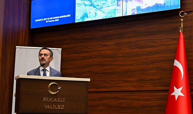 Vali Aktaş başkanlığında İl Afet Risk Azaltma Planı toplantısı yapıldı