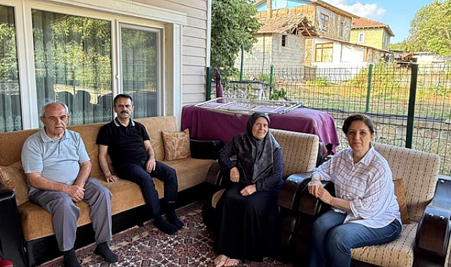 Vali Aktaş, şehit ailesini ziyaret etti