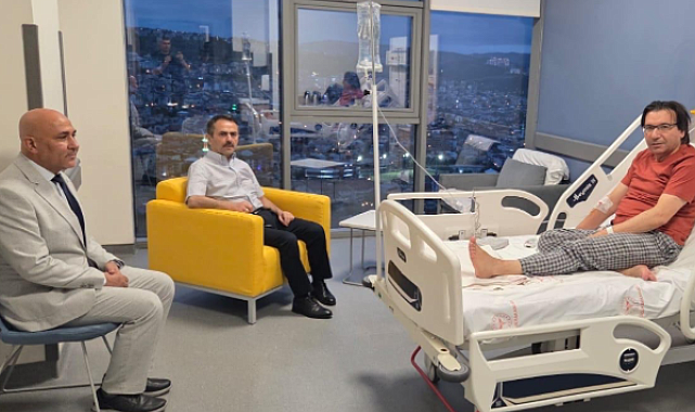Vali Aktaş’tan Vali Yardımcısı Avşarbey’e geçmiş olsun ziyareti