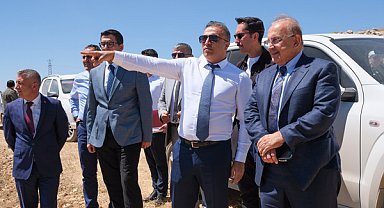 Vali Çiçek, Ermenek'teki Yamaç Paraşütü Projesi alanını inceledi
