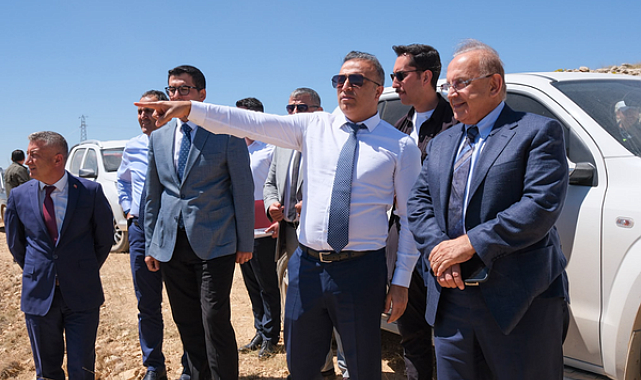 Vali Çiçek, Ermenek'teki Yamaç Paraşütü Projesi alanını inceledi