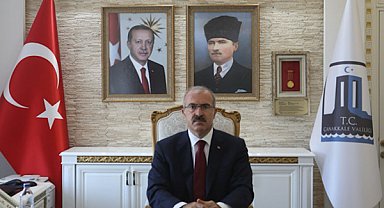 Vali Toraman: Biga'daki yangına havadan ve karadan müdahale sürüyor