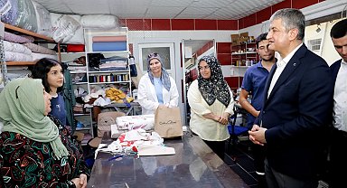 Adana Valisi Yavuz’dan Yüreğir’de esnaf ziyareti