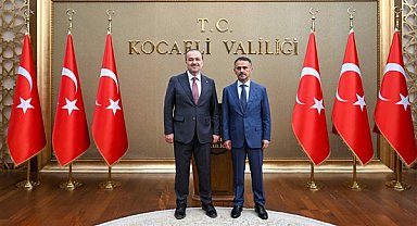 AK Parti Kocaeli İl Başkanı Talus, Vali Aktaş’ı ziyaret etti