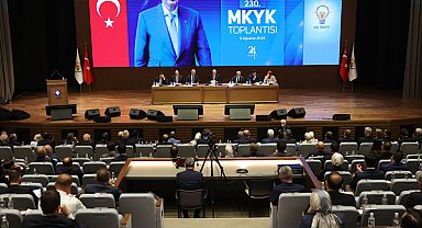 AK Parti MKYK, Cumhurbaşkanı Erdoğan başkanlığında toplandı