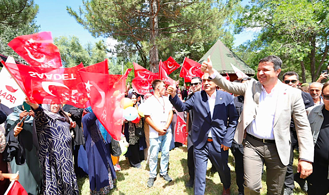 Arıkan, Geleneksel Saadet Pikniği'ne katıldı