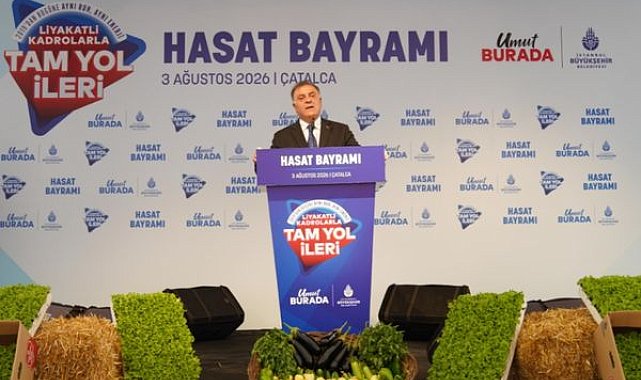 Aslan: İstanbul tarımı Türkiye’ye örnek oluyor