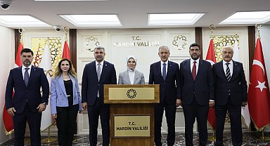 Bakan Göktaş, Mardin’de konuştu: Doğum yardımı ödemeleri hesaplara yatırıldı