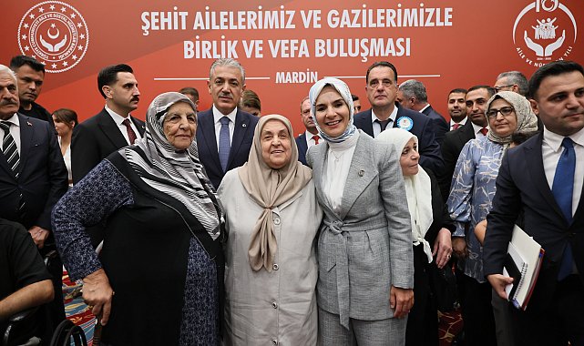 Bakan Göktaş, Mardin’de şehit aileleri ve gazilerle bir araya geldi